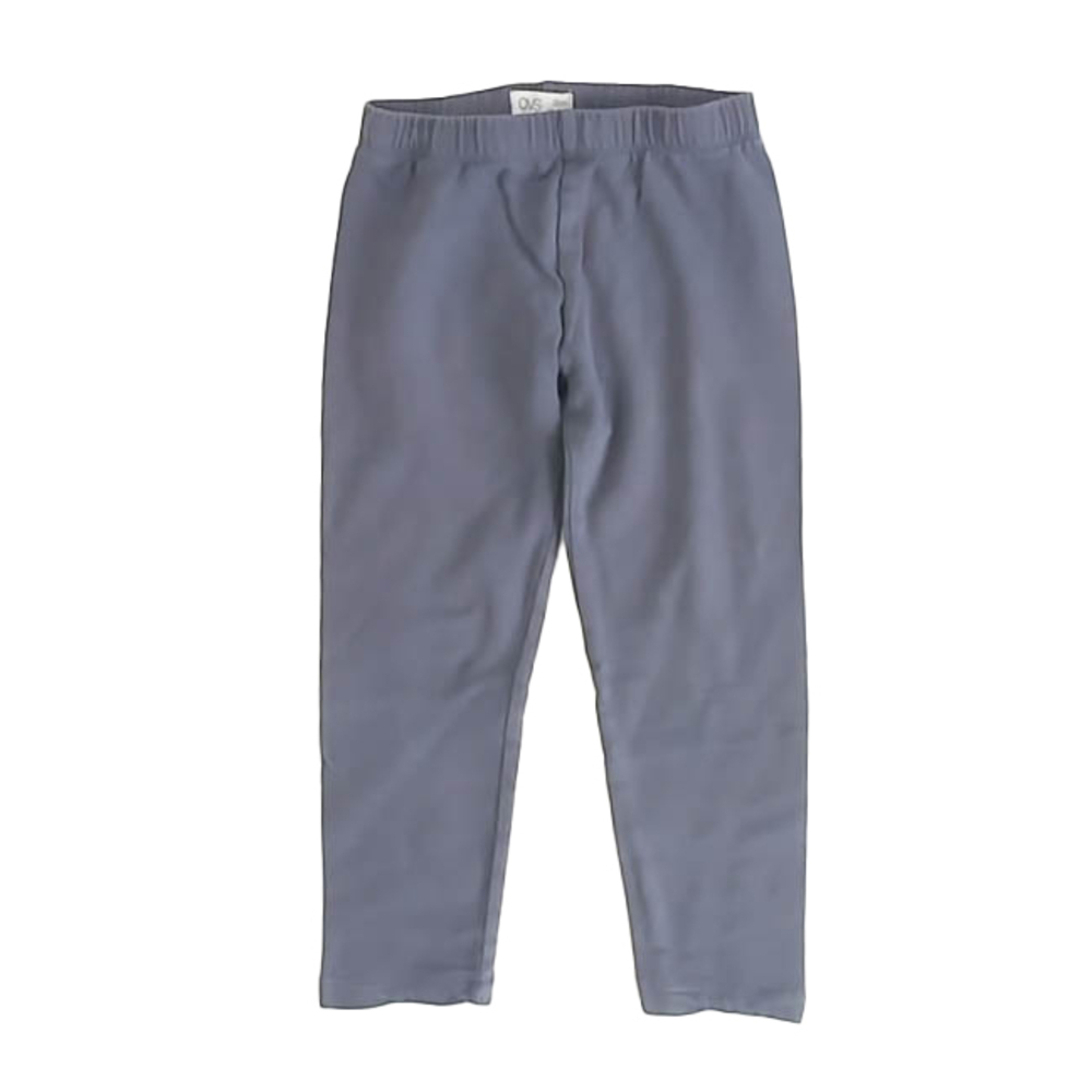 OVS Girls Gray Leggings size: 4-5T